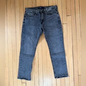 GAP Men's Dark Gray Straight Jeans